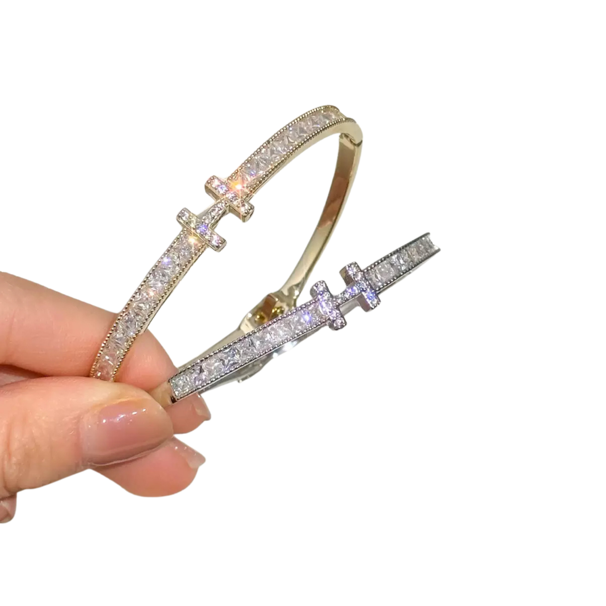 Sparkling Zirkonia Bracelet 💧 (9076183171401)