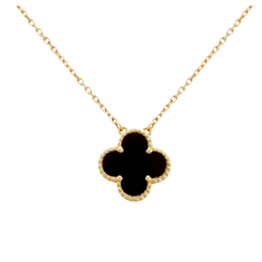 Clover Necklace 💧 (9387422548297)