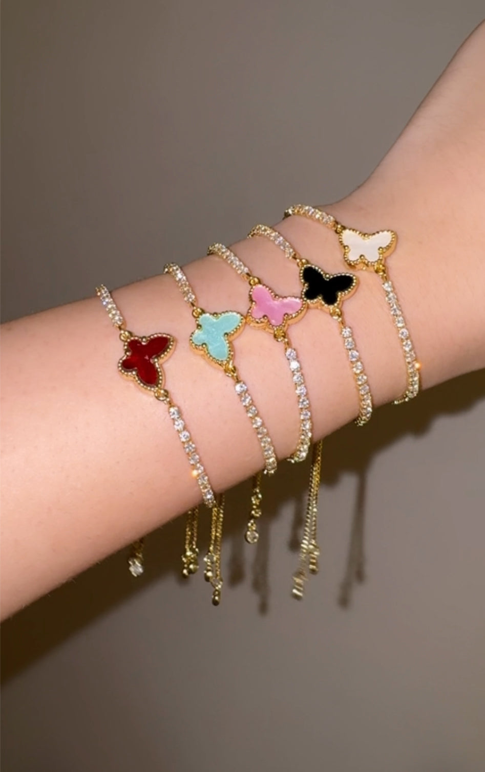 Butterfly bracelet (9387644518729)