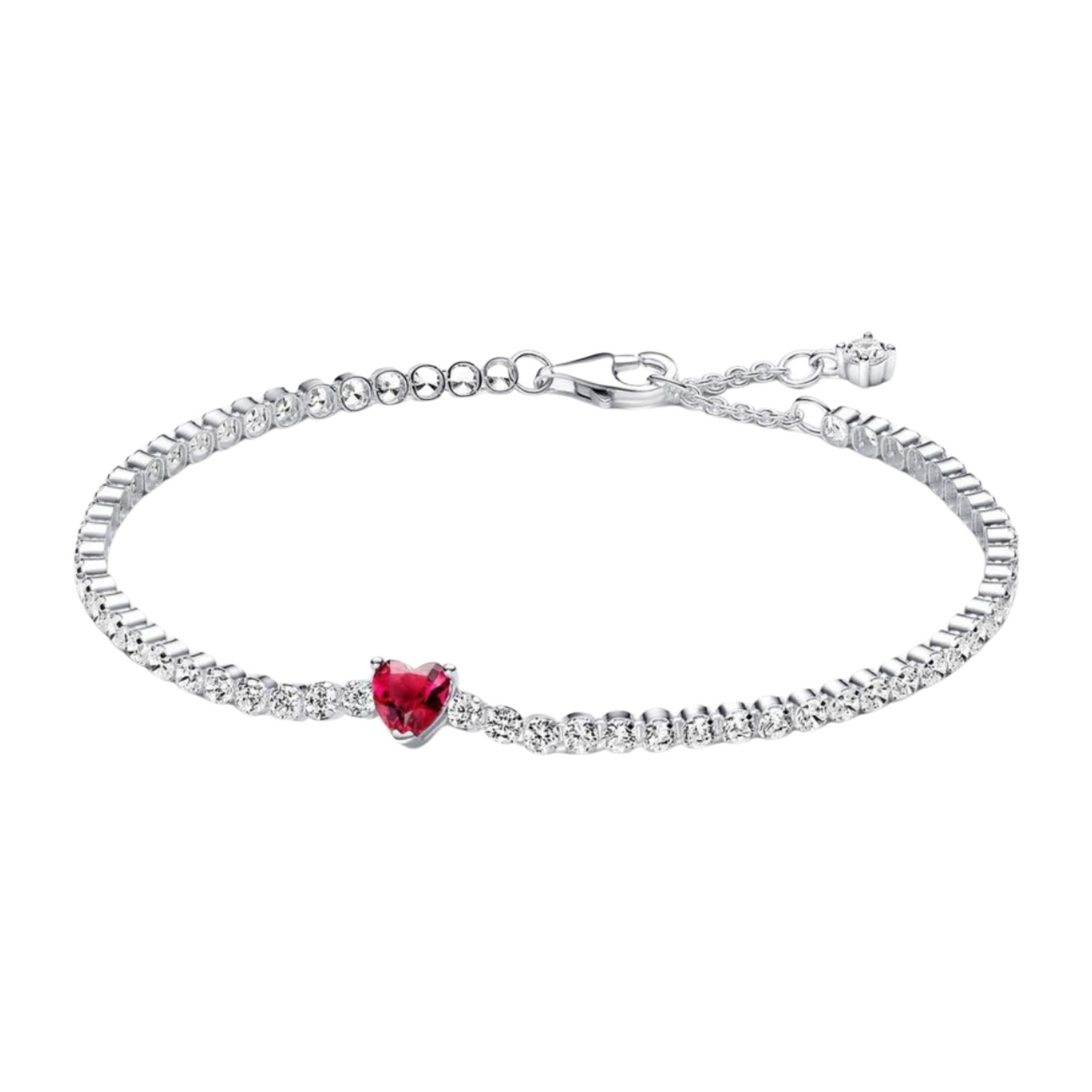 Sparkling Heart Bracelet 💧 (9427006325065)
