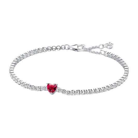 Sparkling Heart Bracelet 💧 (9427006325065)